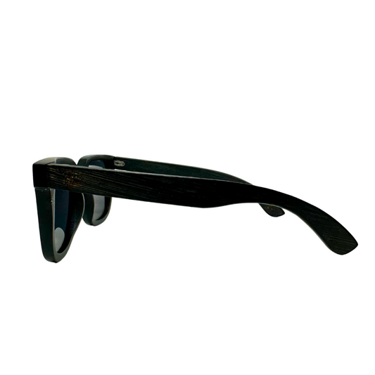 Matte Black Square Sunglasses – Midnight Edition