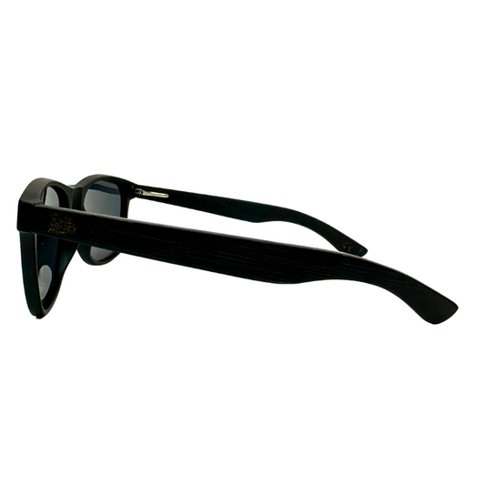 Matte Black Bamboo Sunglasses – Classic Edition